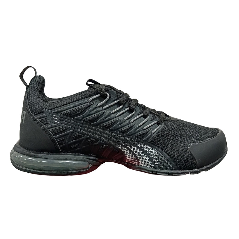 Big Kid's Puma Voltaic Evo Hypno Hftne JR Puma Black-Flat Mid Gray (407862 01)