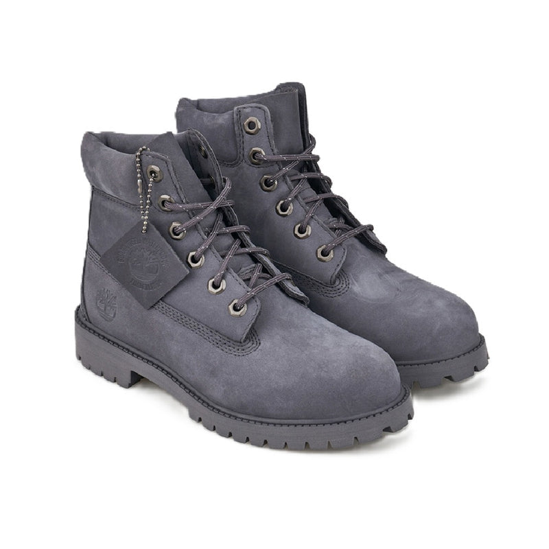 Big Kid's Timberland Premium 6 In Boot Dark Grey Nubuck (TB0A5UWD W08)