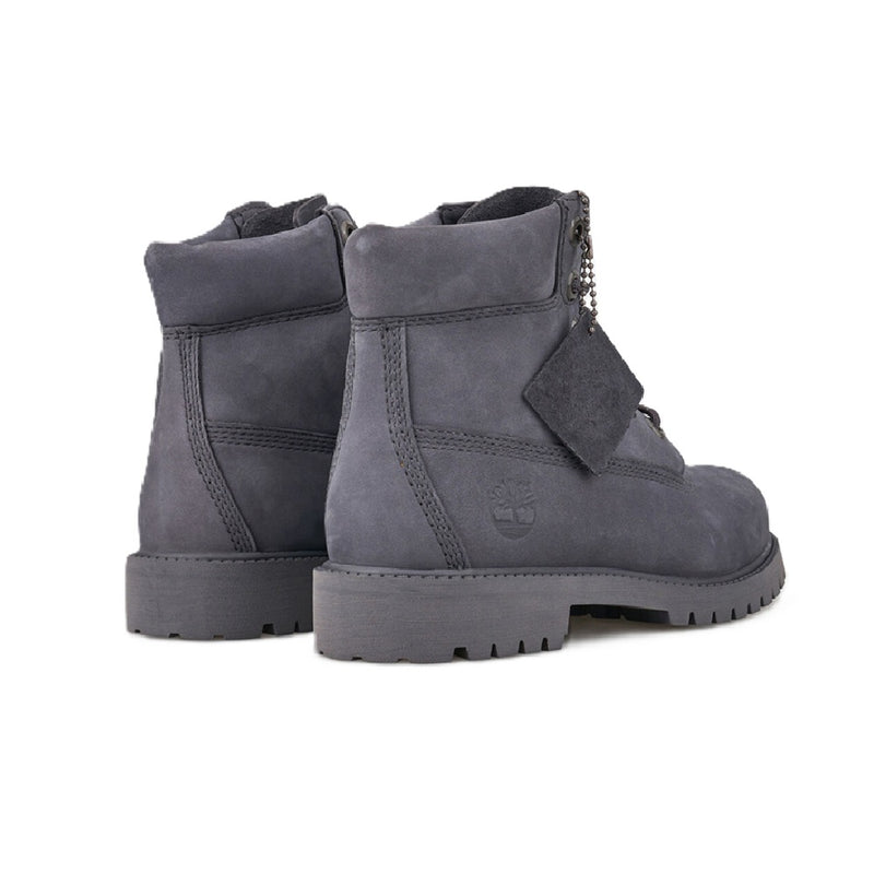 Big Kid's Timberland Premium 6 In Boot Dark Grey Nubuck (TB0A5UWD W08)