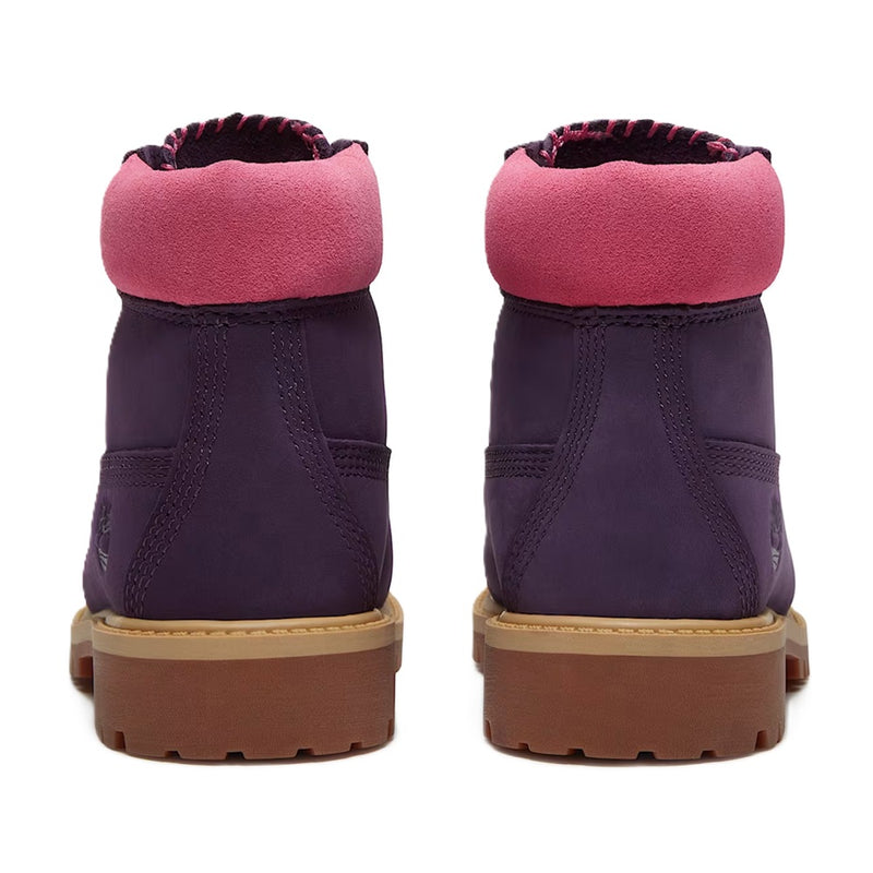 Big Kid's Timberland Premium 6 In Boot Dk Purple Nubuck (TB0A6BET AFP)