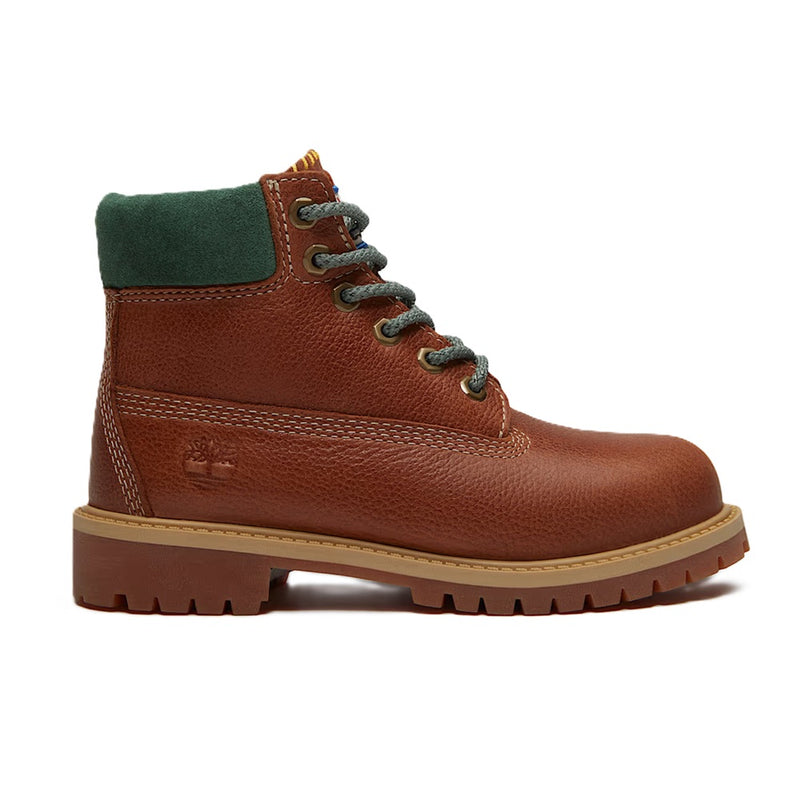 Big Kid's Timberland Premium 6 In Boot Rust Full Grain (TB0A6BET EM6)
