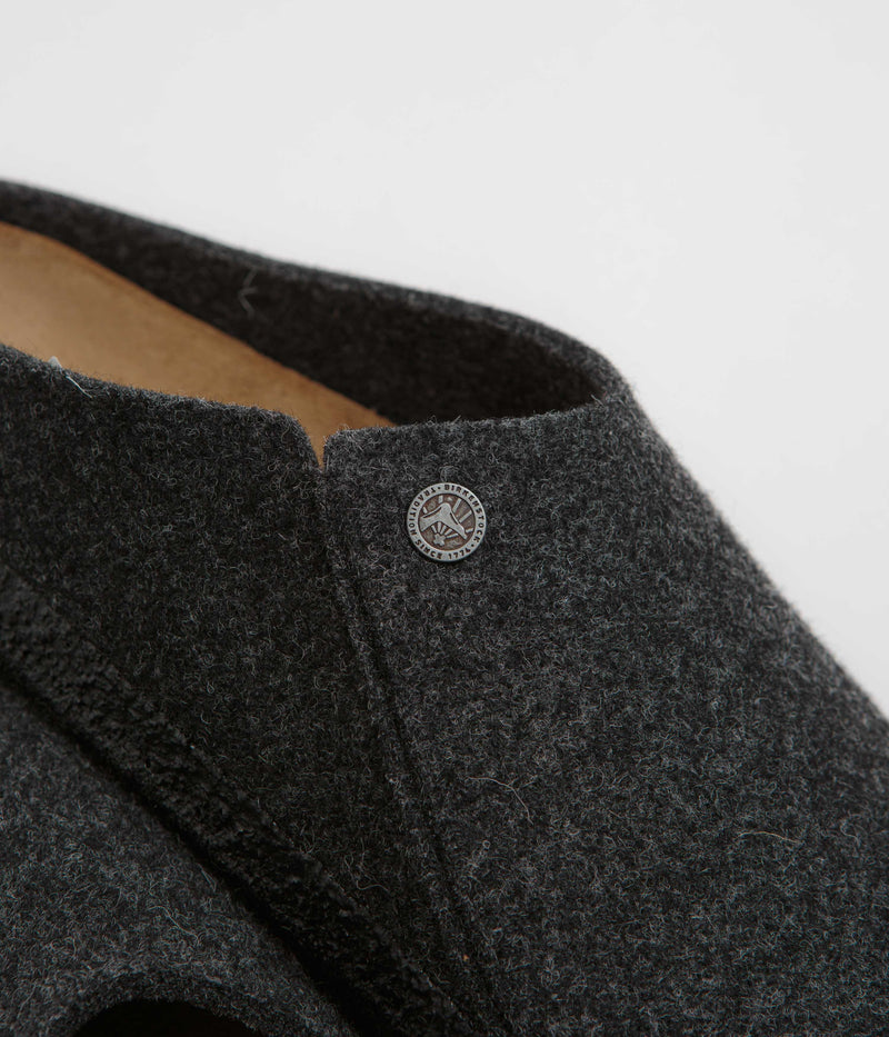 Birkenstock Zermatt Felt Slippers in Anthracite