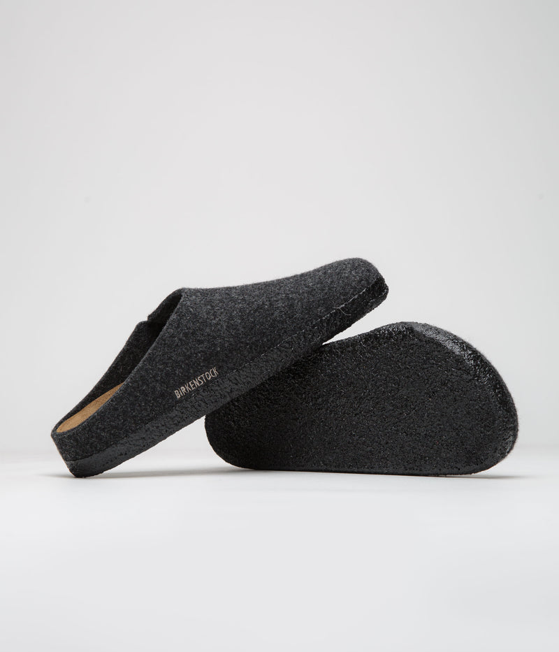 Birkenstock Zermatt Felt Slippers in Anthracite