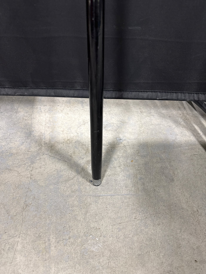 Black Walking Cane With Brass Top