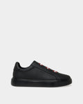 Blayze Sneaker In Black Grained Leather