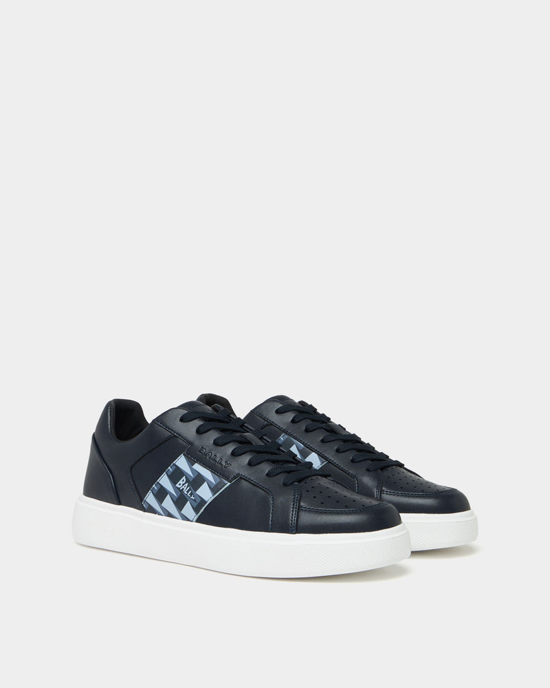 Blayze Sneaker In Blue Leather