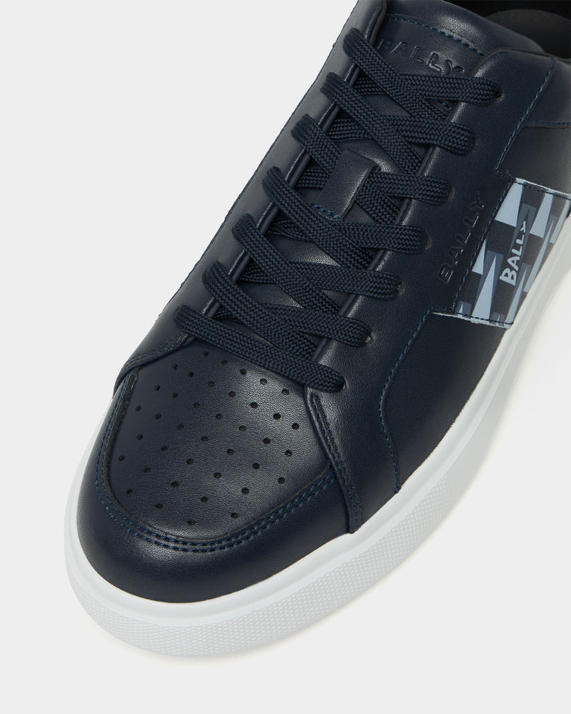 Blayze Sneaker In Blue Leather