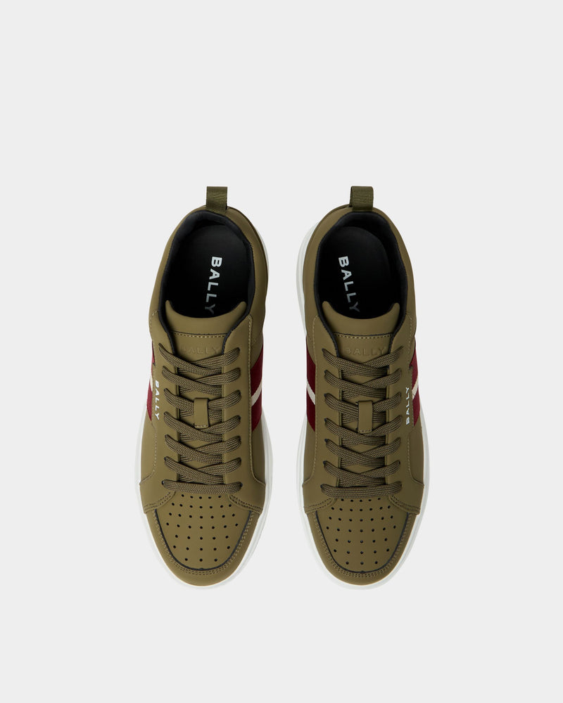 Blayze Sneaker In Green Leather
