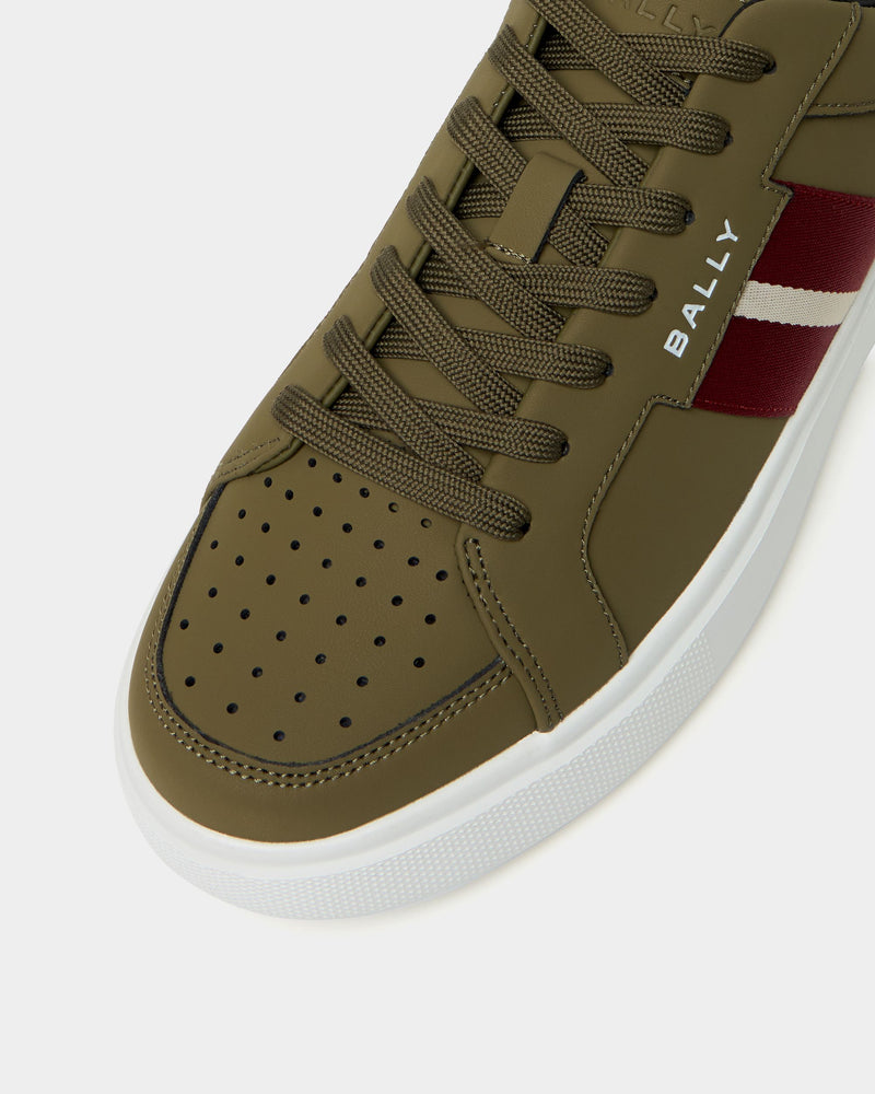 Blayze Sneaker In Green Leather