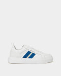 Blayze Sneaker In White and Blue Leather