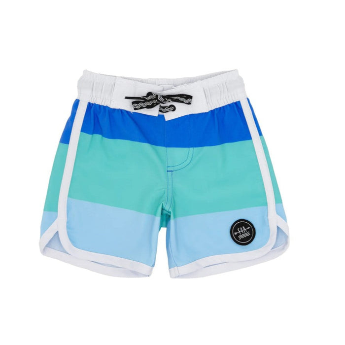 BLOCK STRIPE BABY  BOARDSHORT