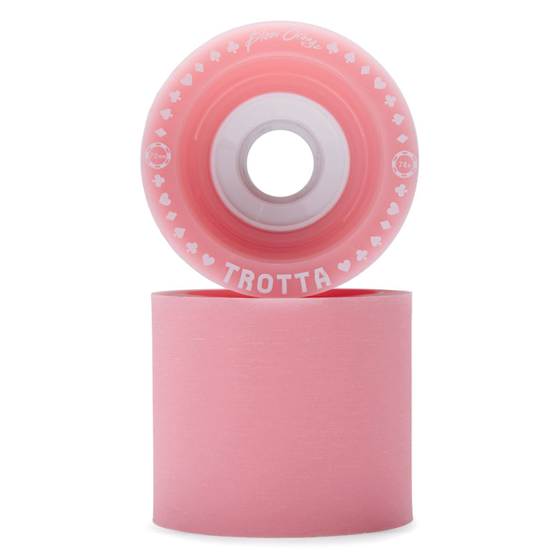 Blood Orange Cole Trotta Series 78a Longboard Wheels - Peach - 70mm