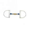 Blue Steel King Dee Double Jointed Mouth with Loose Brass Roller Disks