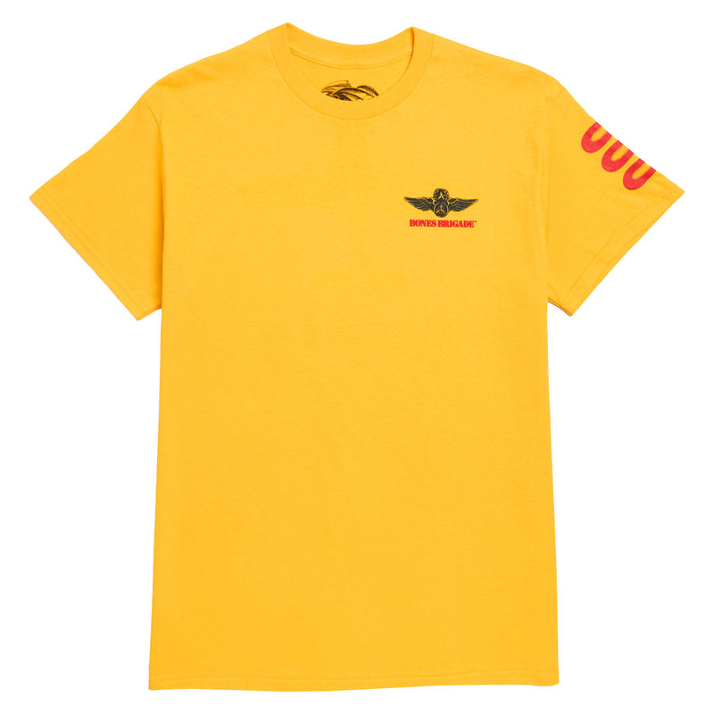 Bones Brigade OG Bomber T-Shirt - Gold