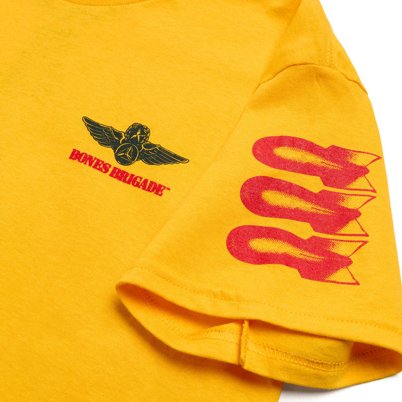 Bones Brigade OG Bomber T-Shirt - Gold