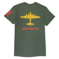 Bones Brigade OG Bomber T-Shirt - Military Green