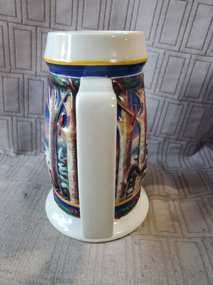 Budweiser 2000 "Holiday in the Mountains" Holiday Stein with Box