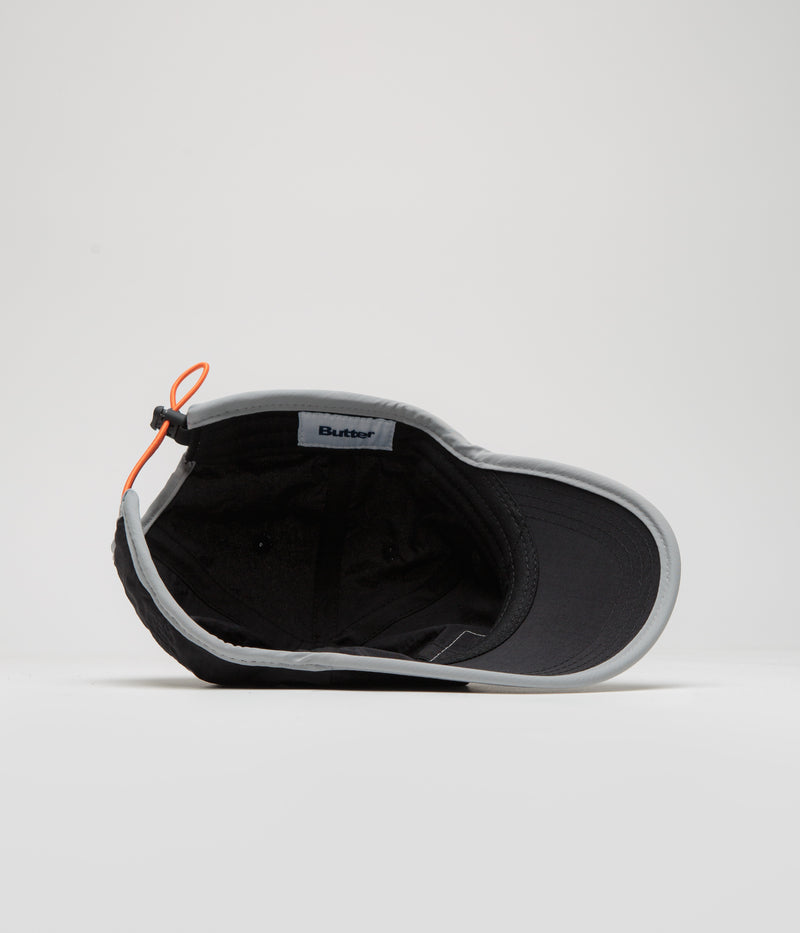 Butter Goods All Terrain Cap in Black and Light Grey