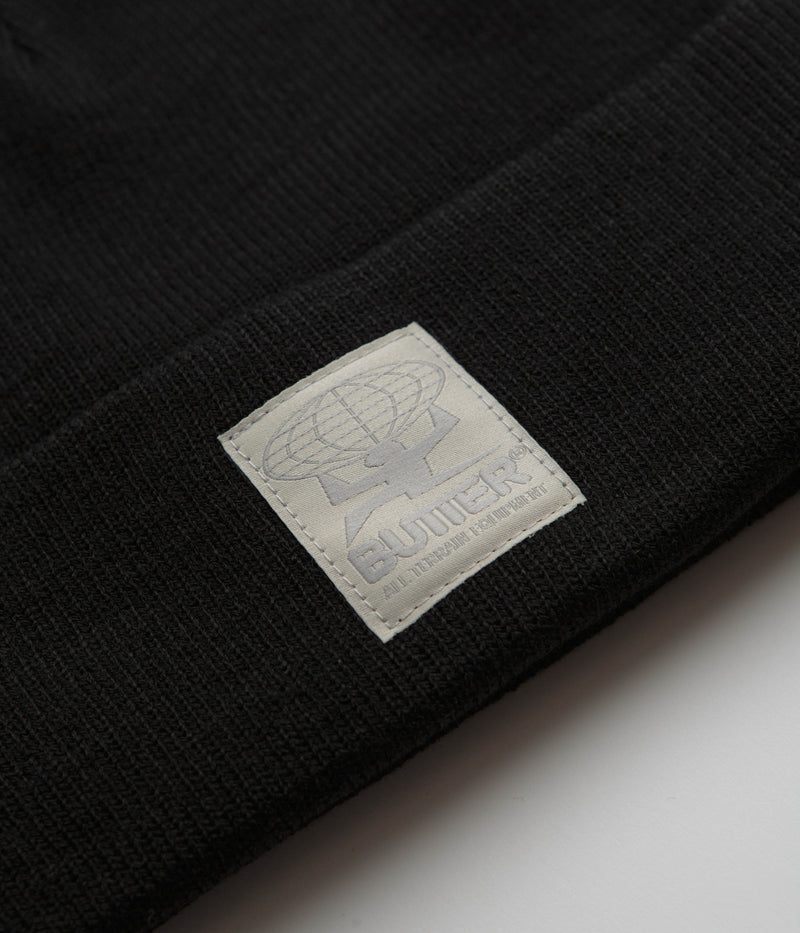 Butter Goods All Terrain Cuff Beanie in Black