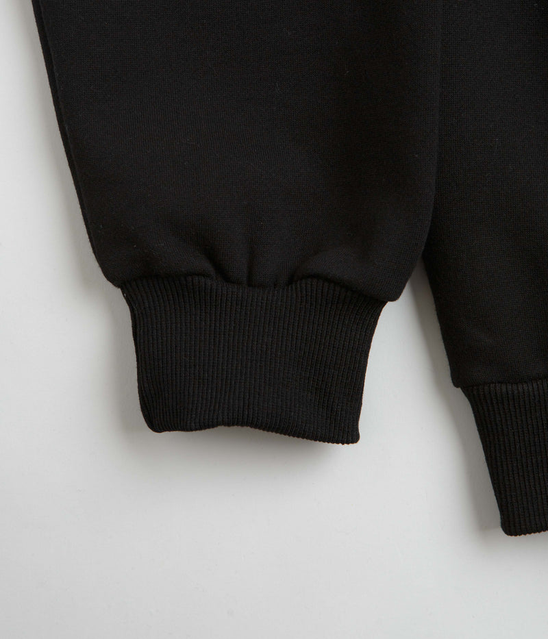 Butter Goods All Terrain Hoodie in Black and Peach