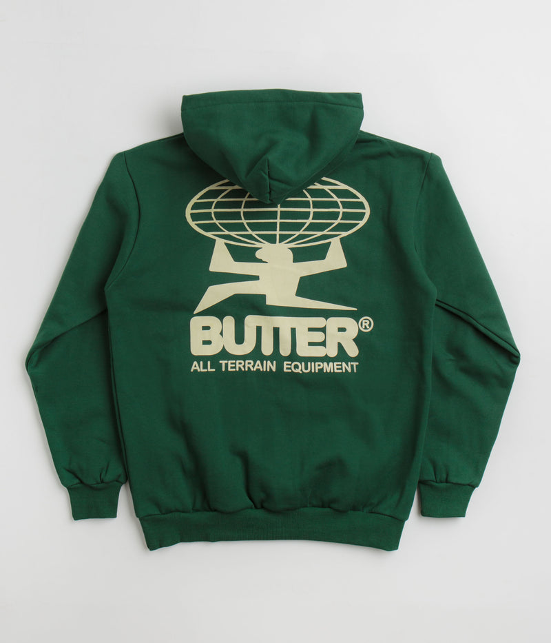 Butter Goods All Terrain Hoodie in Forest Green