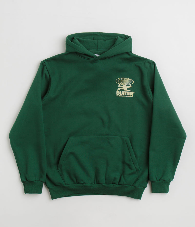 Butter Goods All Terrain Hoodie in Forest Green