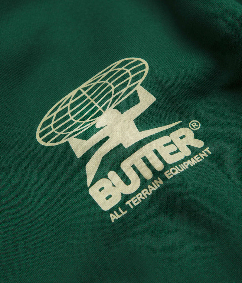 Butter Goods All Terrain Hoodie in Forest Green
