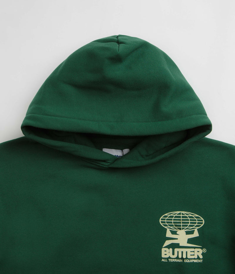 Butter Goods All Terrain Hoodie in Forest Green