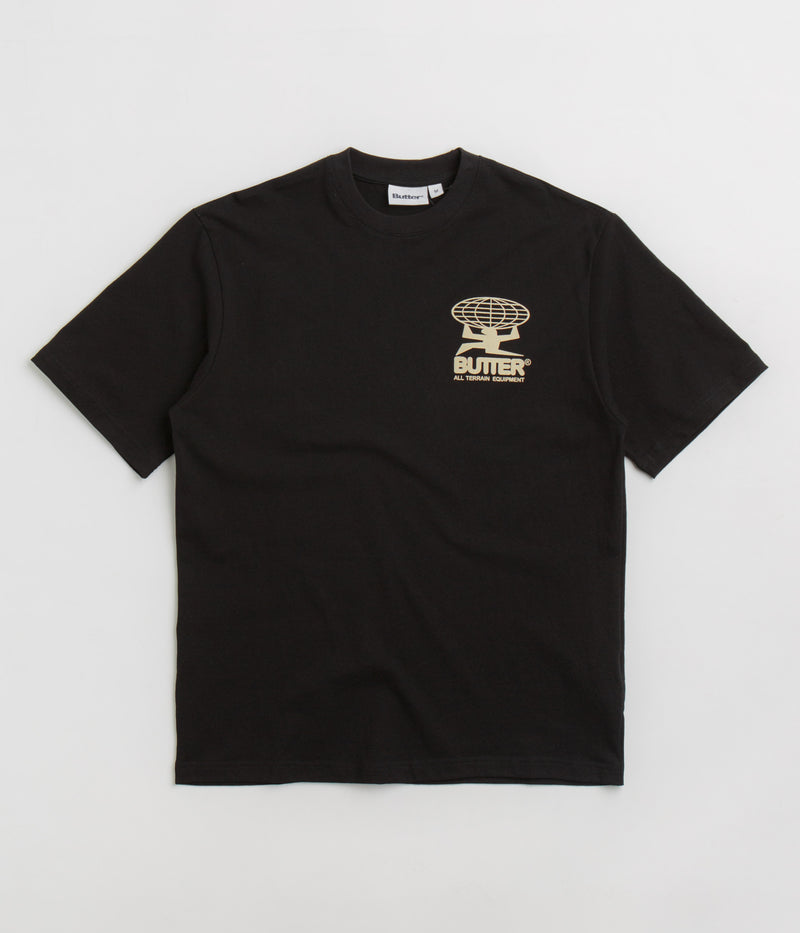Butter Goods All Terrain T-Shirt in Black