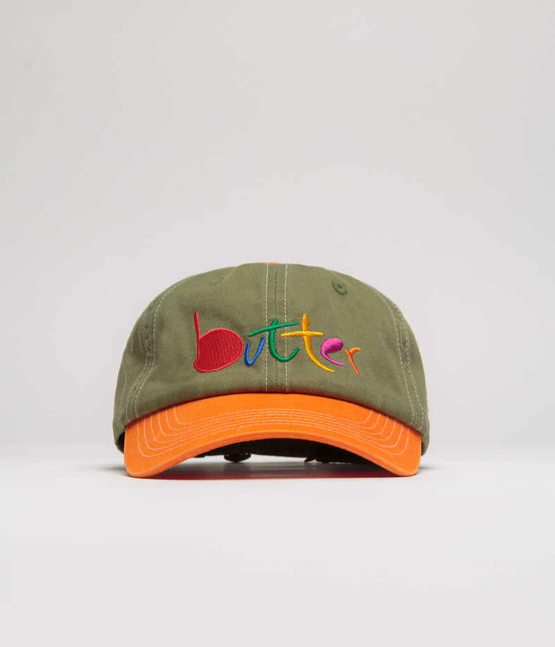 Butter Goods Art Cap in Fatigue and Sherbet