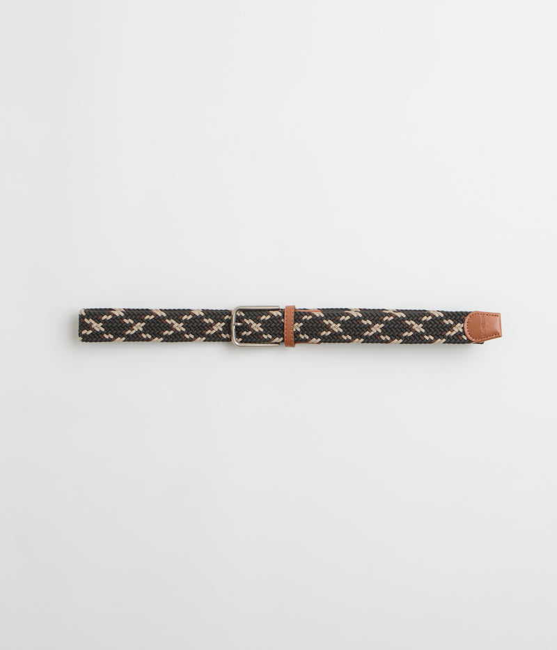 Butter Goods Braided Belt in Black
