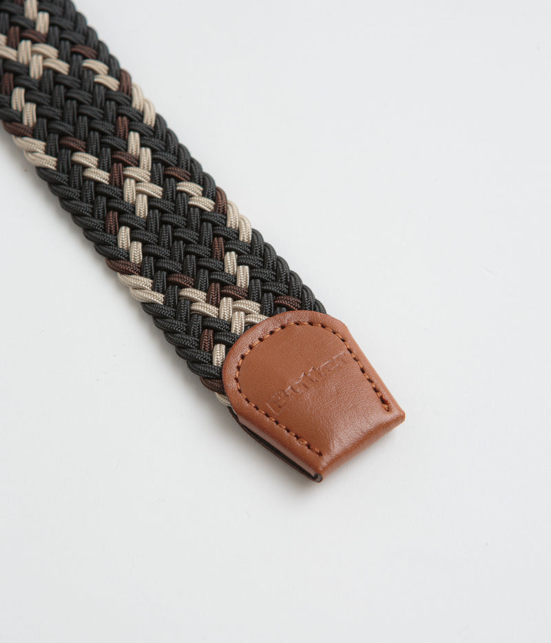 Butter Goods Braided Belt in Black