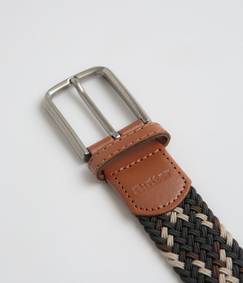 Butter Goods Braided Belt in Black
