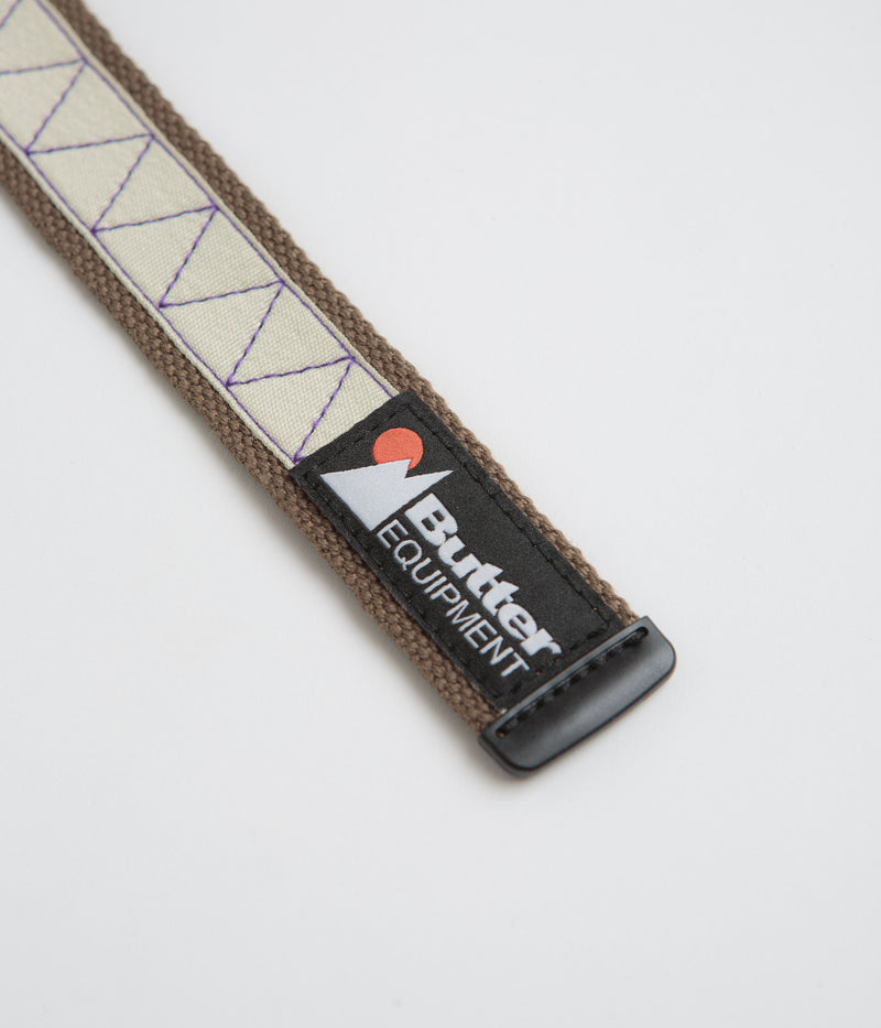 Butter Goods Equipment Woven Belt in Grey