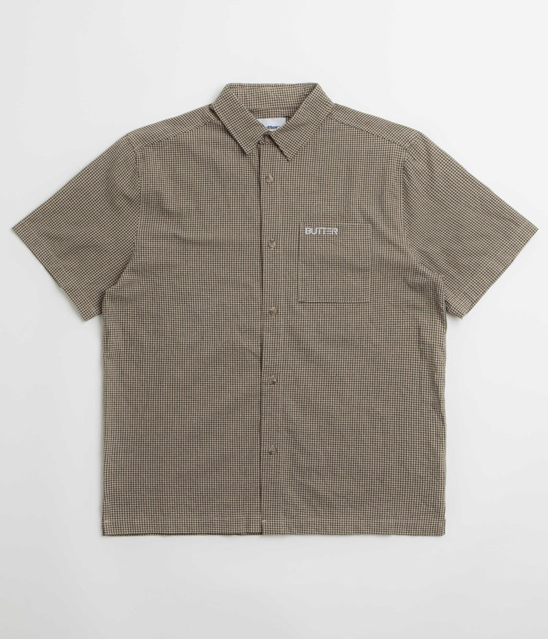 Butter Goods Equipt Short Sleeve Shirt in Green