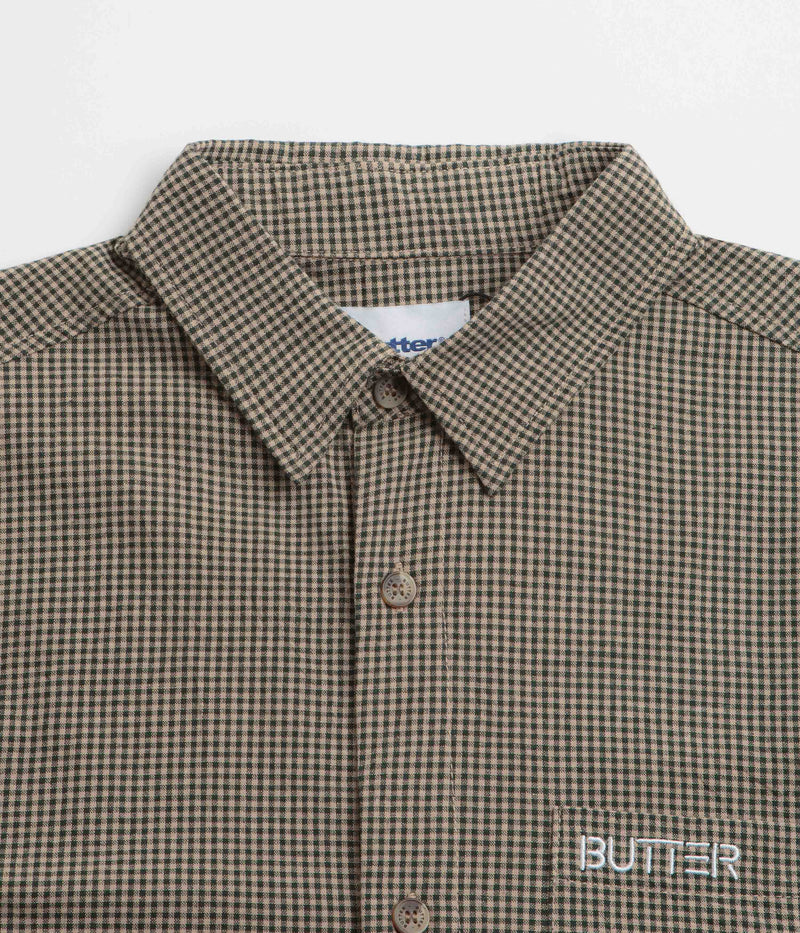 Butter Goods Equipt Short Sleeve Shirt in Green