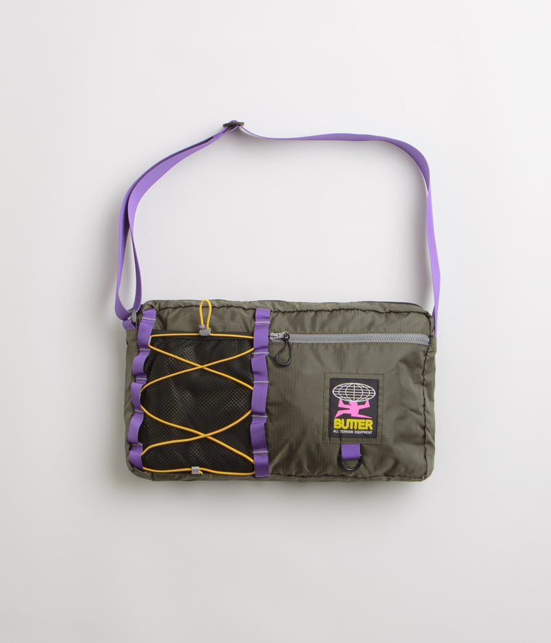 Butter Goods Express Side Bag in Army