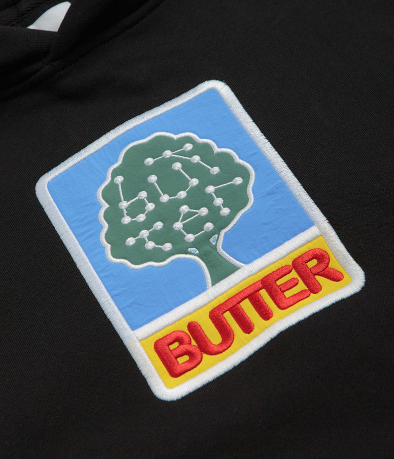 Butter Goods Growth Hoodie in Black