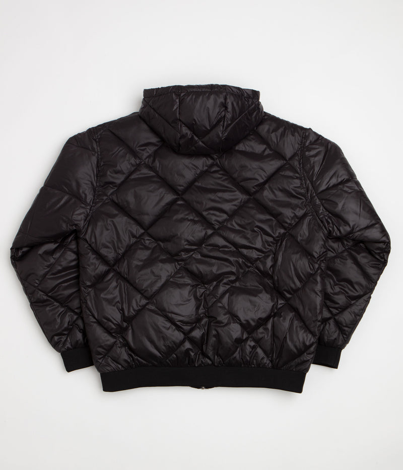 Butter Goods Hooded Work Jacket in Black