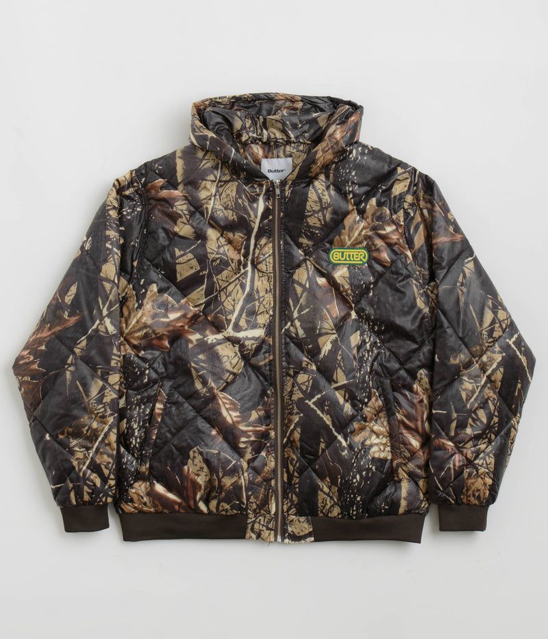Butter Goods Hooded Work Jacket in Camo