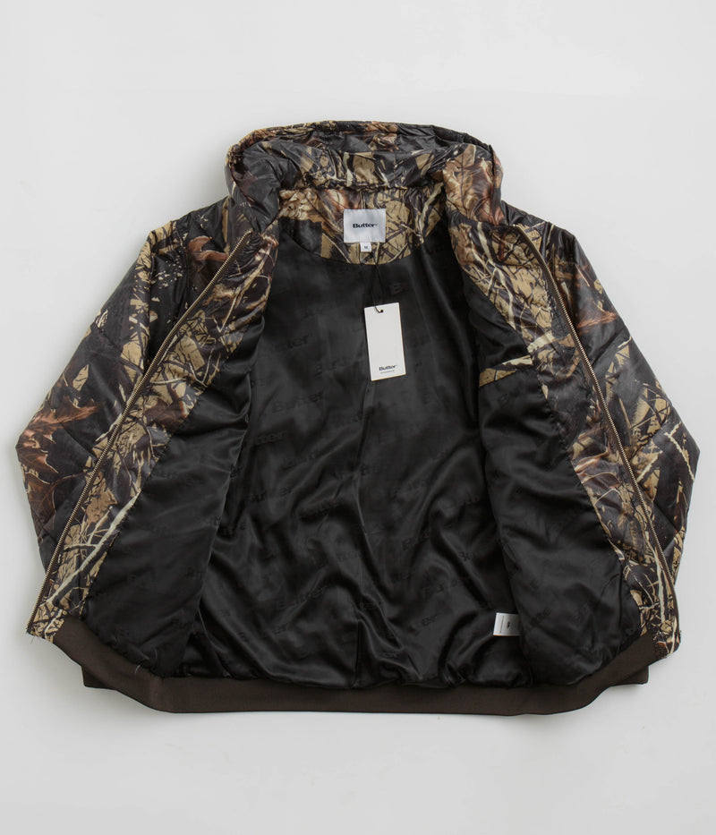Butter Goods Hooded Work Jacket in Camo