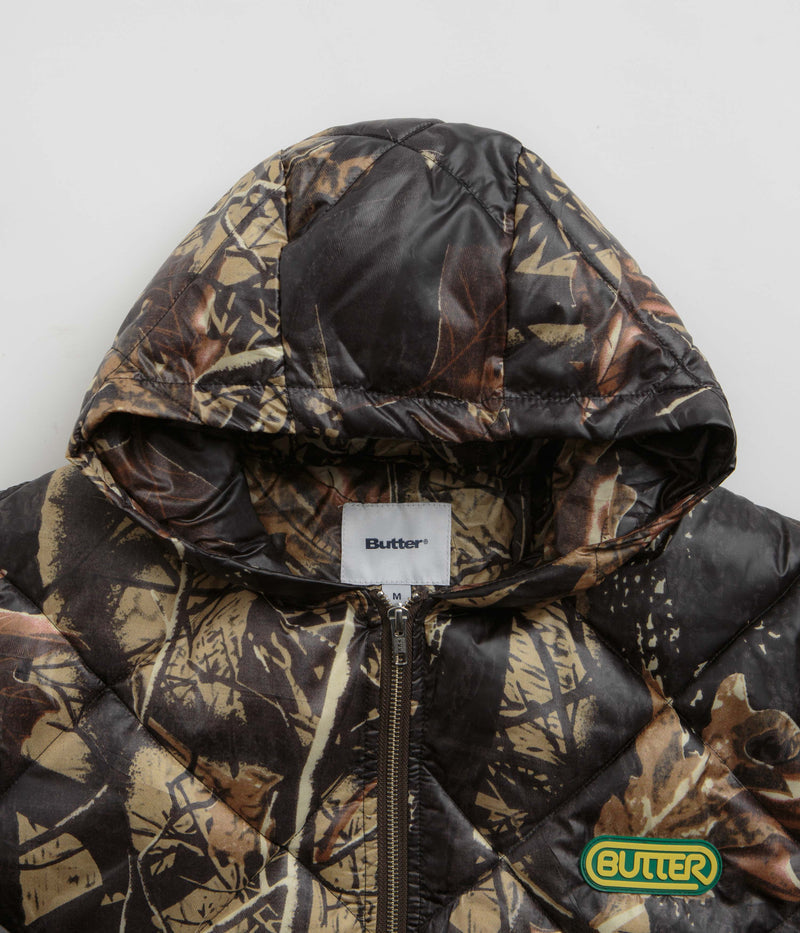 Butter Goods Hooded Work Jacket in Camo