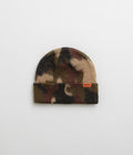 Butter Goods Mohair Camo Cuff Beanie in Fatigue
