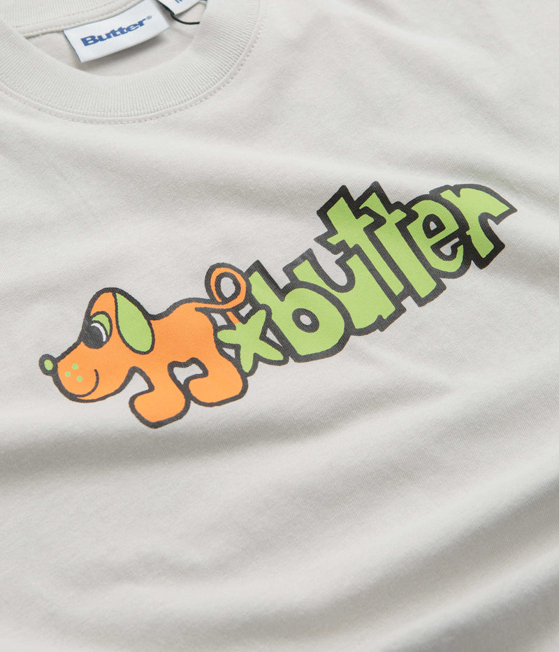 Butter Goods Pooch T-Shirt in Cement