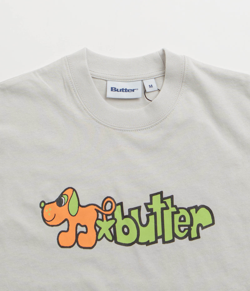 Butter Goods Pooch T-Shirt in Cement