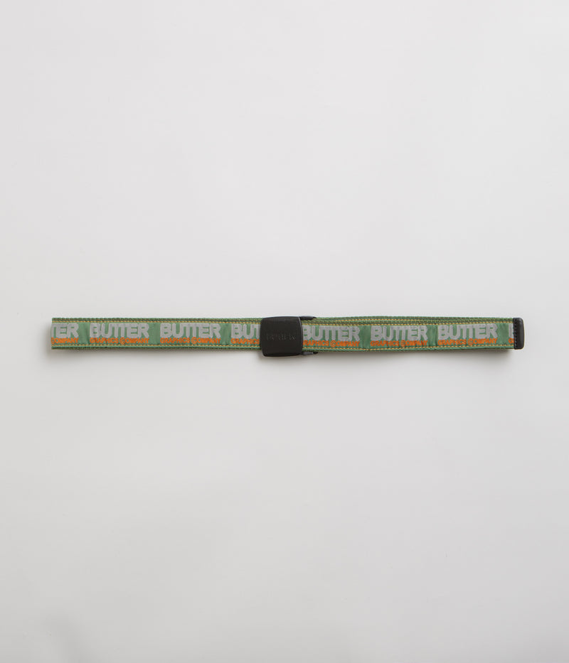 Butter Goods Program Woven Belt in Green