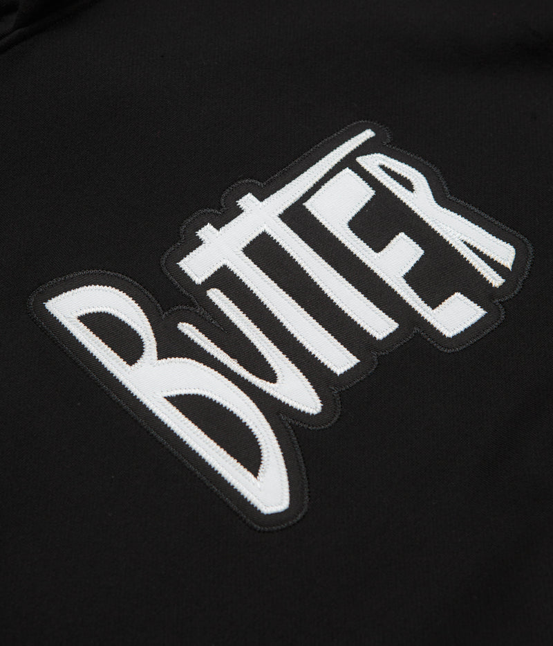 Butter Goods Sketch Applique Hoodie in Black
