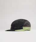 Butter Goods Stream 4 Panel Cap in Black and Pistachio