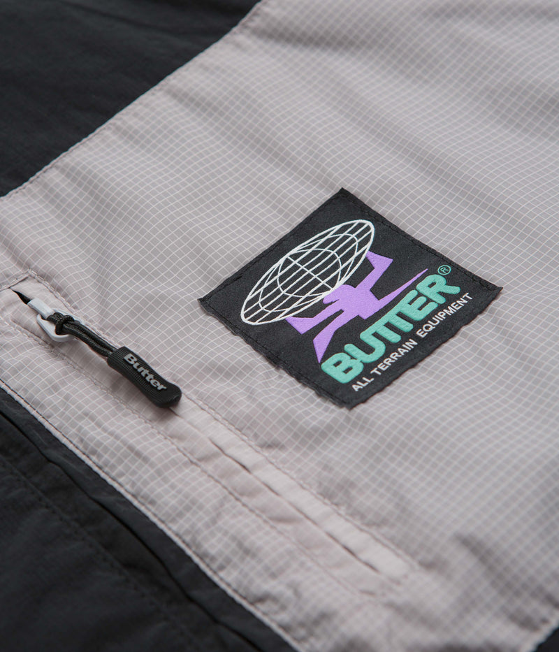 Butter Goods Terrain Puffer Jacket in Black