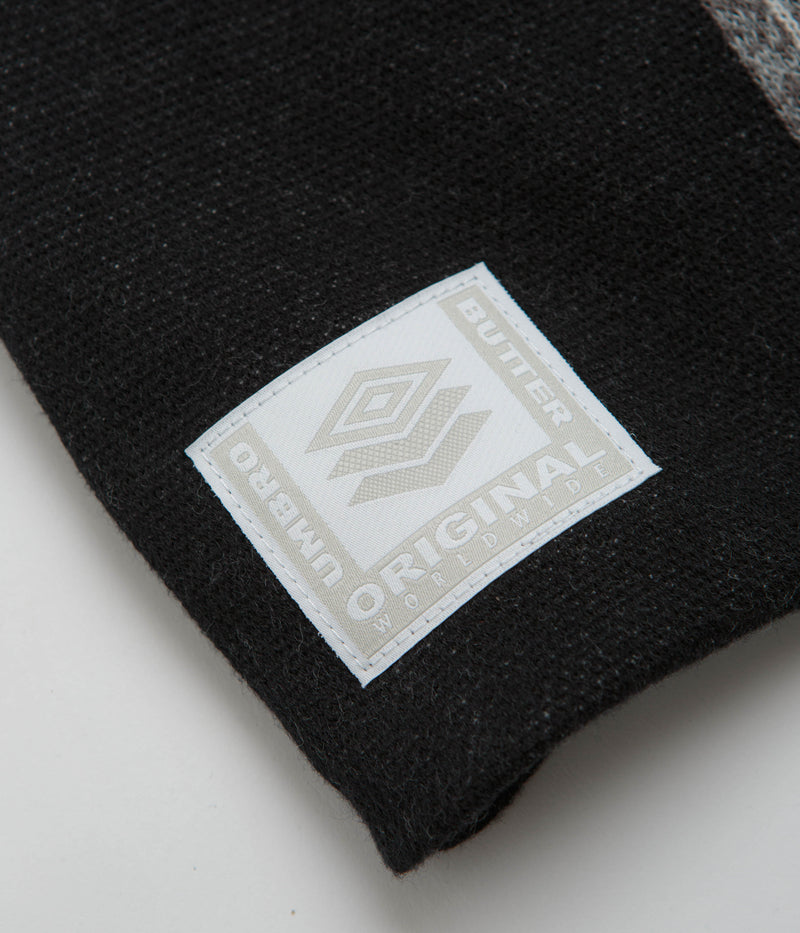 Butter Goods x Umbro Athletica Skully Beanie in Black
